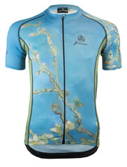 Fortissima Cycling Jersey Vincent van Gogh - Almond Blossom  - Unisex 